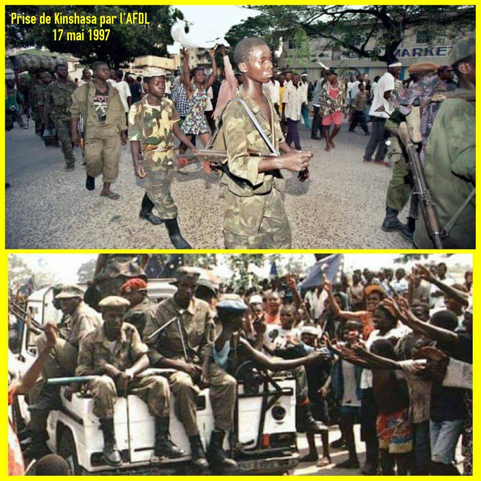 Le 17 mai 1997, prise de Kinshasa par l'Alliance des Forces Démocratiques pour la Libération (AFDL) de Laurent-Déisré Kabila. – Babunga raconte…