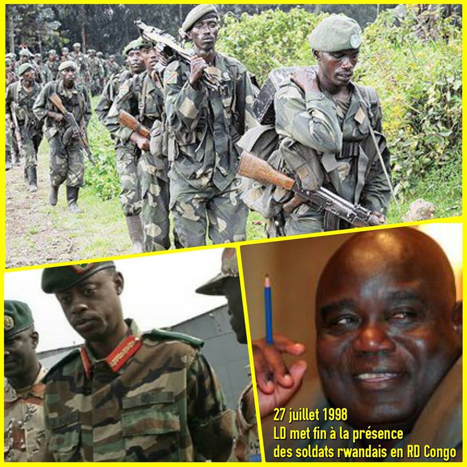 Le 27 juillet 1998, Mzee Laurent Désiré Kabila, alors Président de la RD Congo, annonce qu'il met fin “à la présence des militaires étrangers qui nous ont assisté pendant la période de